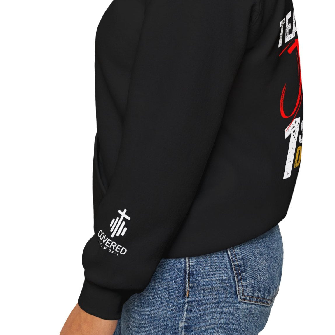 1st Round Draft Pick "Team JESUS" Zip Up Hoodie