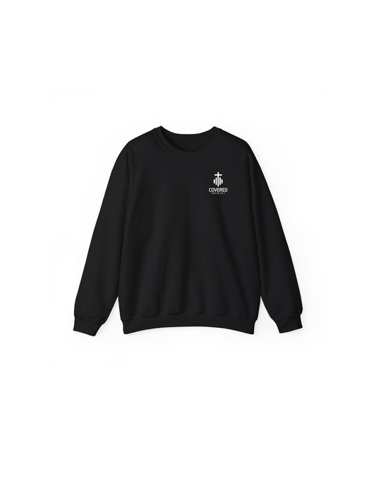 COVERED PSALM 32:1 CLASSIC LOGO CREW NECK