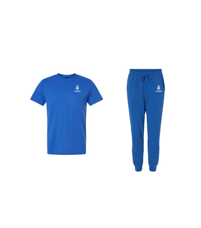 COVERED PSALM 32:1 CLASSIC LOGO T-SHIRT AND JOGGER SET