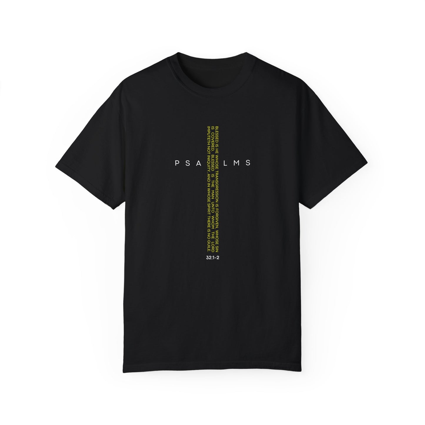 Covered Psalm 32:1 "Cross" T Shirt
