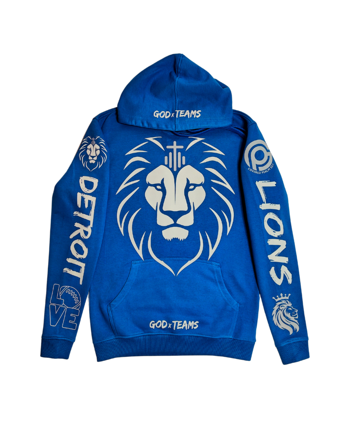 GOD x TEAMS "DETROIT LIONS" HOODIE