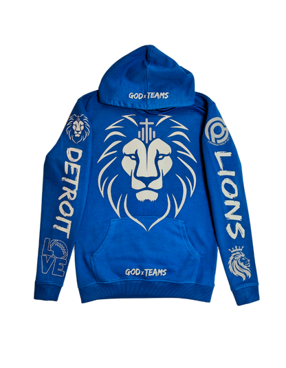 GOD x TEAMS "DETROIT LIONS" HOODIE