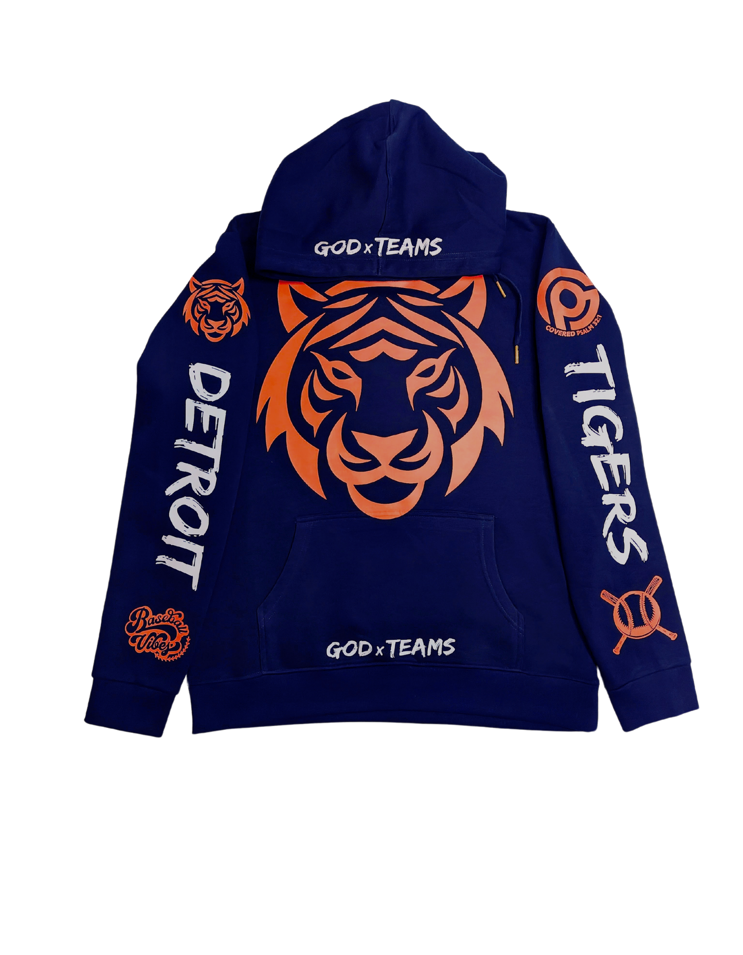 GOD x TEAMS "DETROIT TIGERS" HOODIE