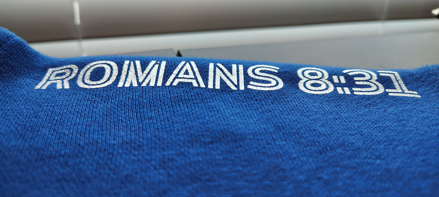 GOD x Teams Detroit Lions Silver Metallic Premium Hoodie