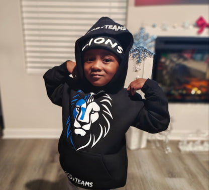 Kids GOD x TEAMS "DETROIT LIONS" HOODIE
