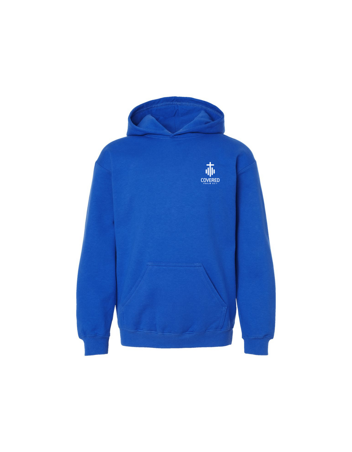 KIDS COVERED PSALM 32:1 CLASSIC LOGO HOODIE