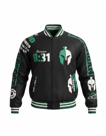 GOD x Teams Michigan State Varsity Edition Jacket