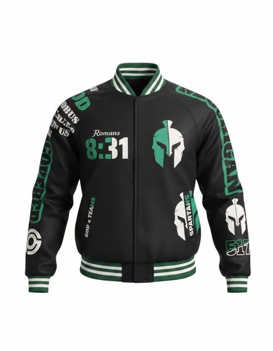 GOD x Teams Michigan State Varsity Edition Jacket