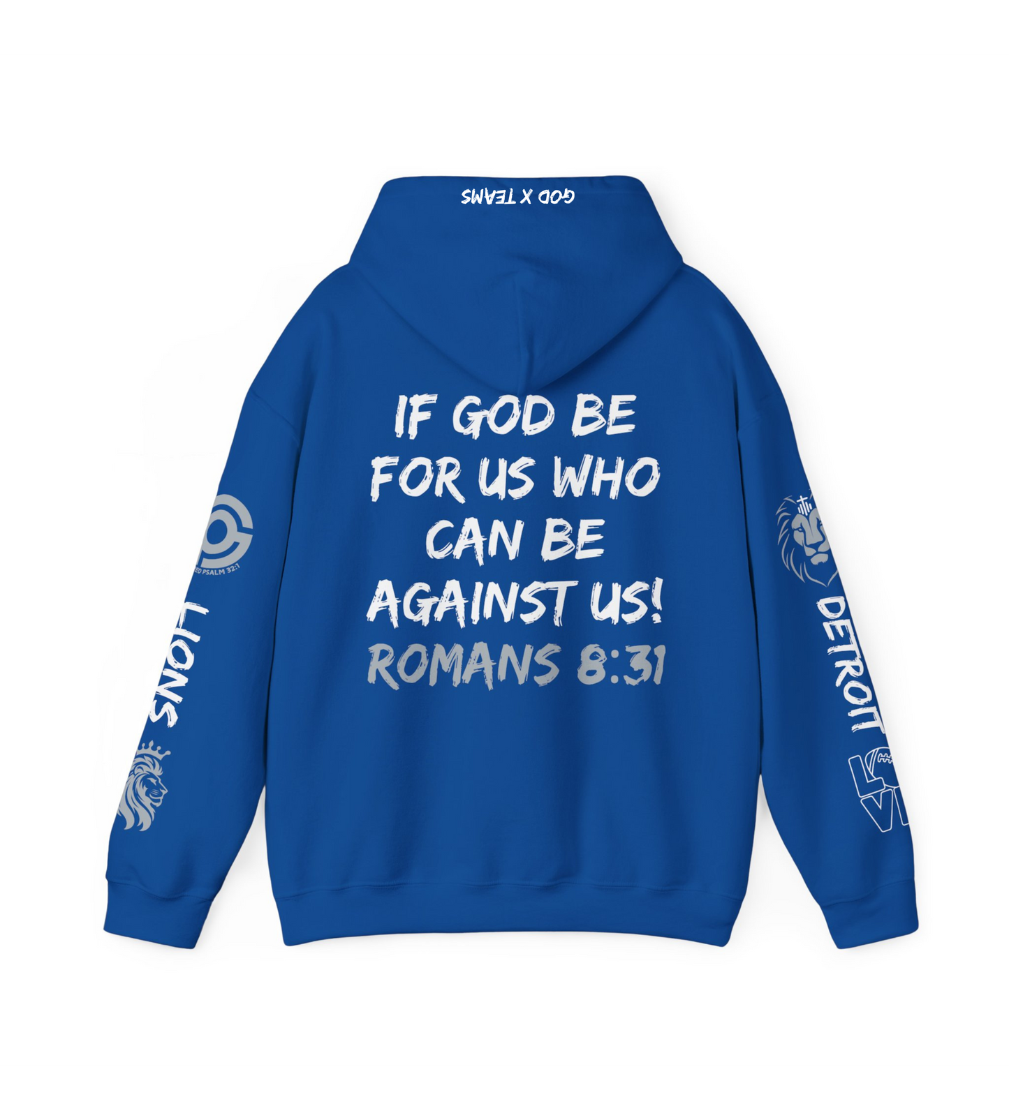 Kids GOD x TEAMS "DETROIT LIONS" HOODIE