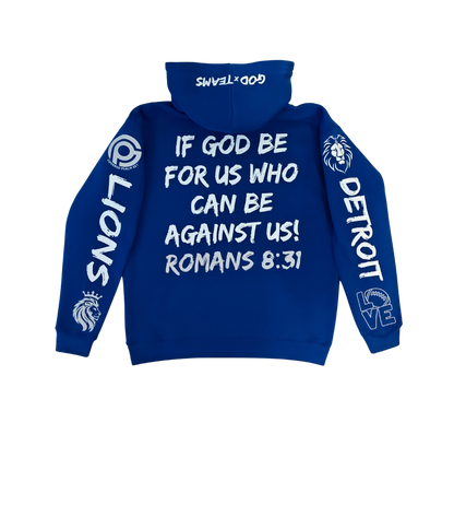 GOD x TEAMS "DETROIT LIONS" OVERSIZED HOODIE