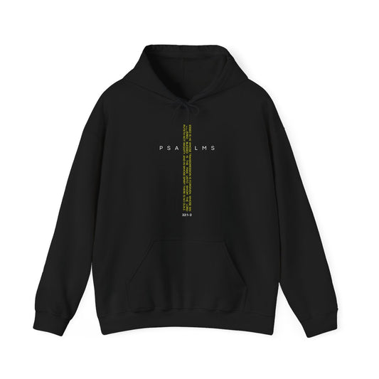 Covered Psalm 32:1 "Cross Hoodie"