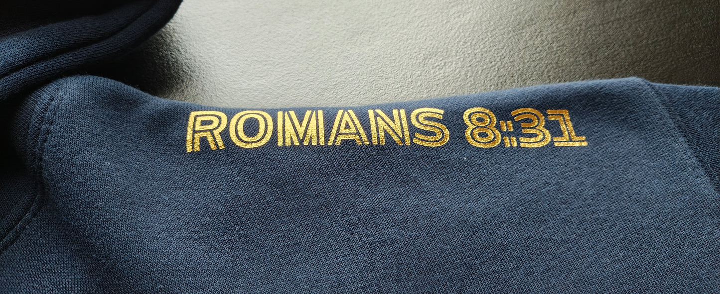 GOD x Teams Detroit Tigers Gold Metallic Premium Hoodie